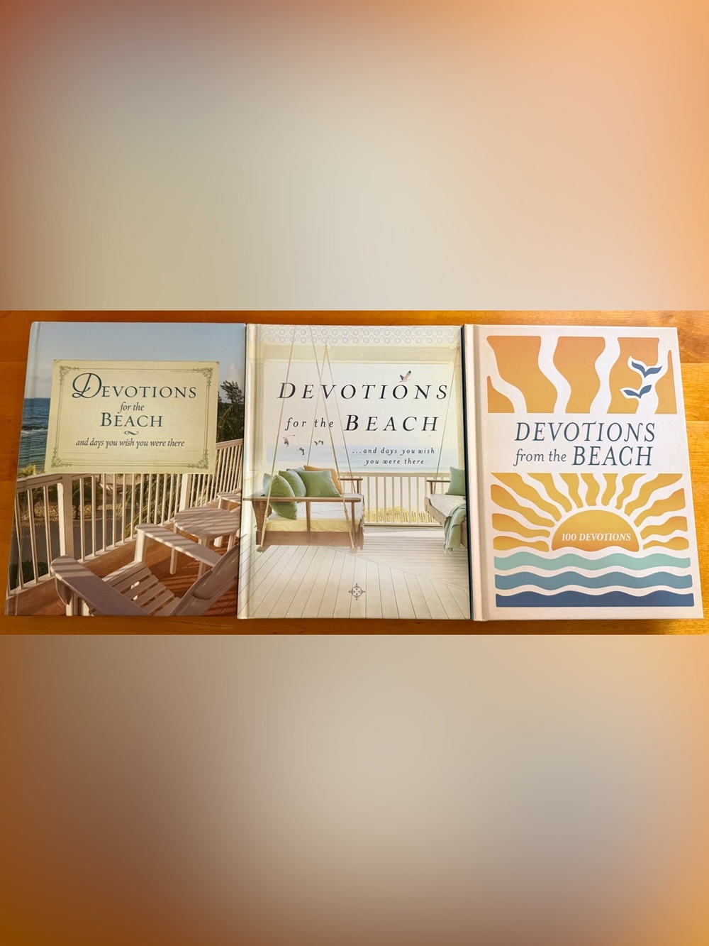 Devotions from the Beach - Assorted Cover Styles (Beige, Cream, Blue)